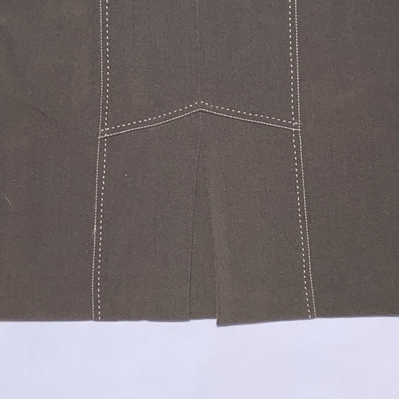 StudioPETITES Straight Black Lined Skirt Size 4 P - Picture 5 of 7